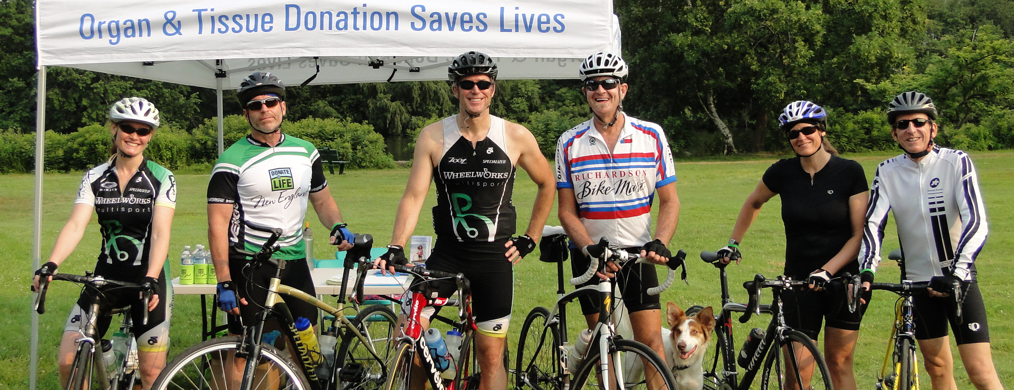 Cycling for Donation Awareness
